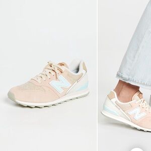 New Balance sneakers rose water white mint